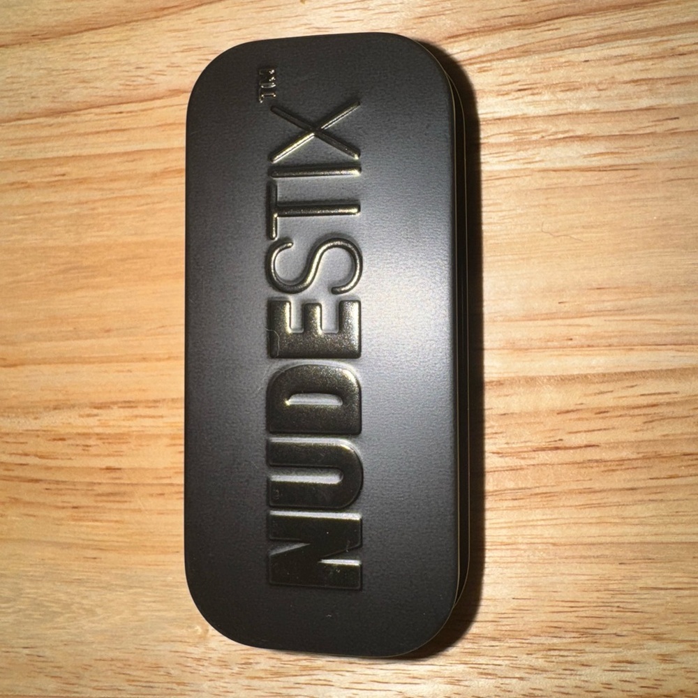 NUDESTIX Matte Black Storage Tin